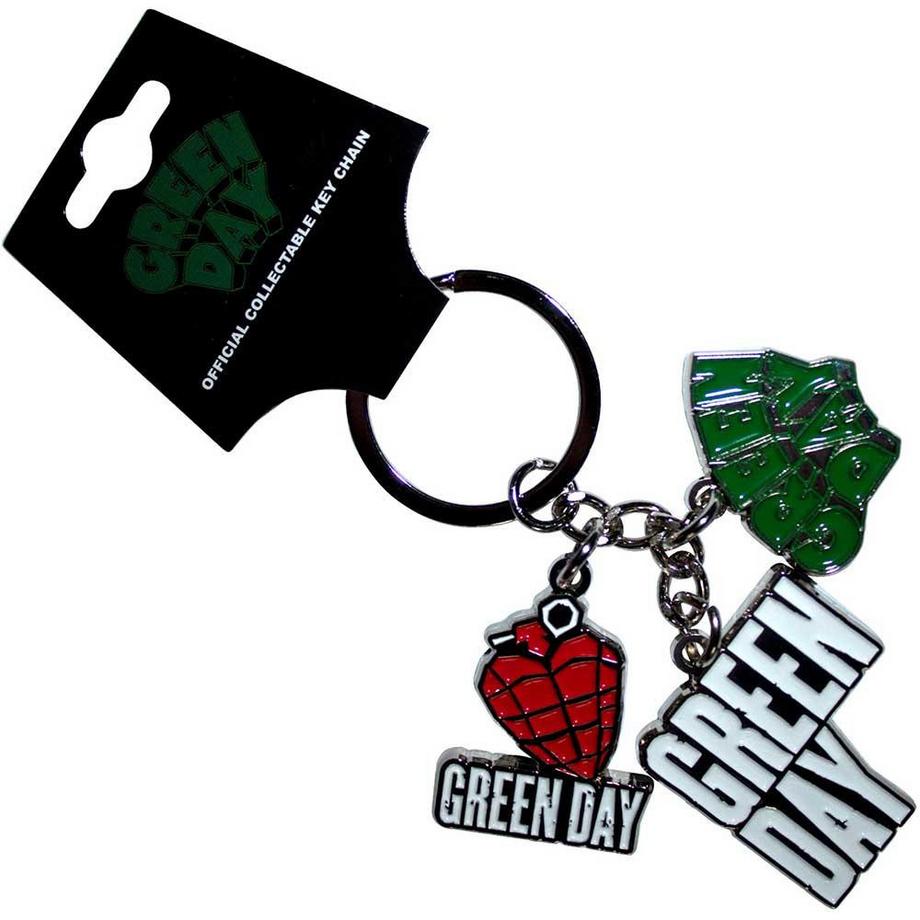 Green Day Green Day Album Design Logo Porte-clés  