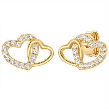 Femme Boucles d´oreilles Coeur