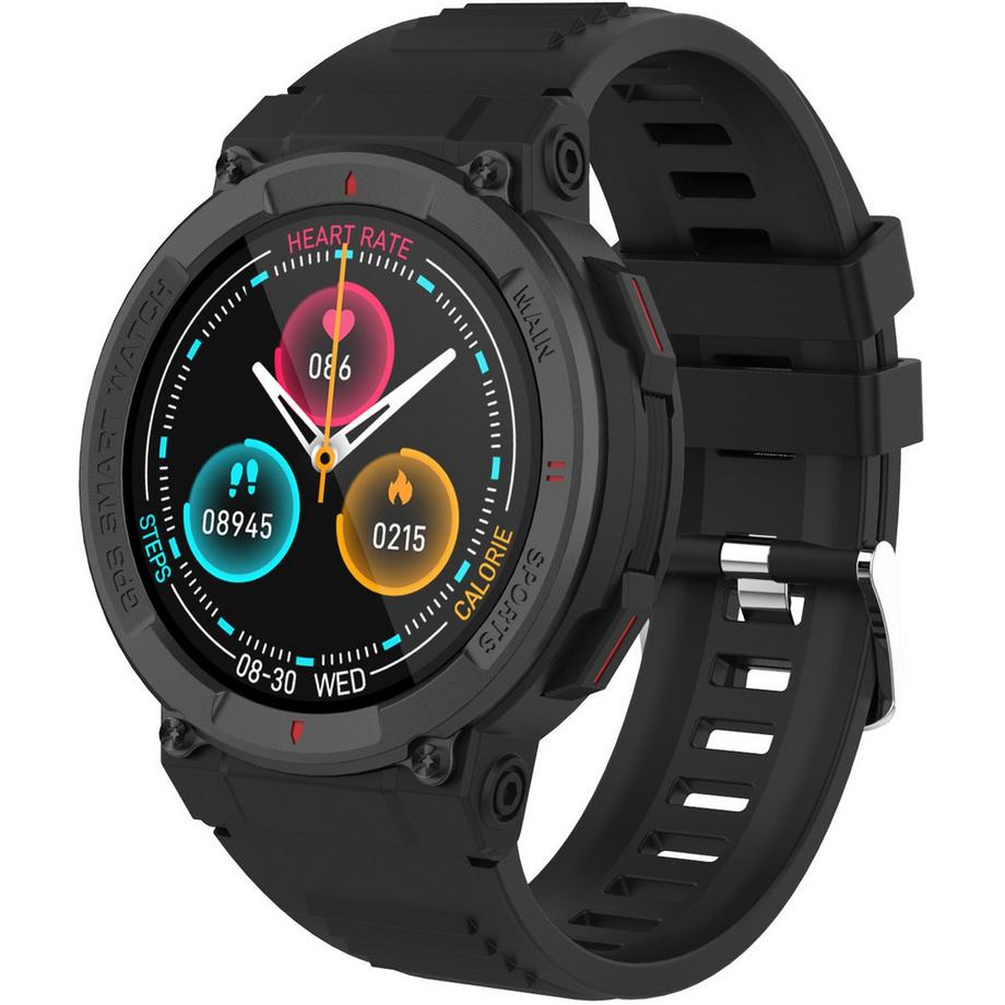 DENVER  Montre connectée Bluetooth avec GPS Noir 