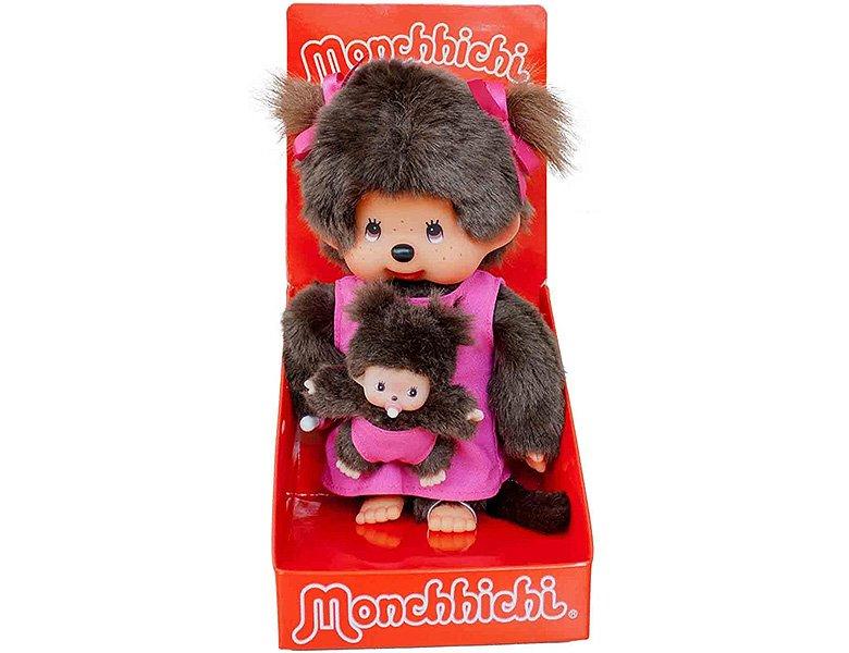 Monchhichi  Monchhichi Mother Care Pink Girl, ca. 20 cm 
