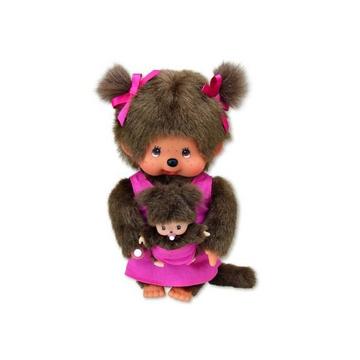 Monchhichi Mother Care Pink Girl, ca. 20 cm