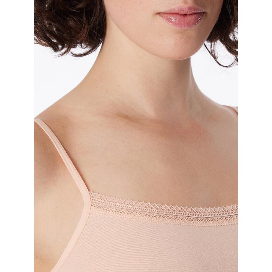 Schiesser Top con Spalline Cotton Lace Confezione da 2  