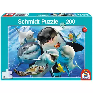 Puzzle Unterwasser-Freunde (200Teile)