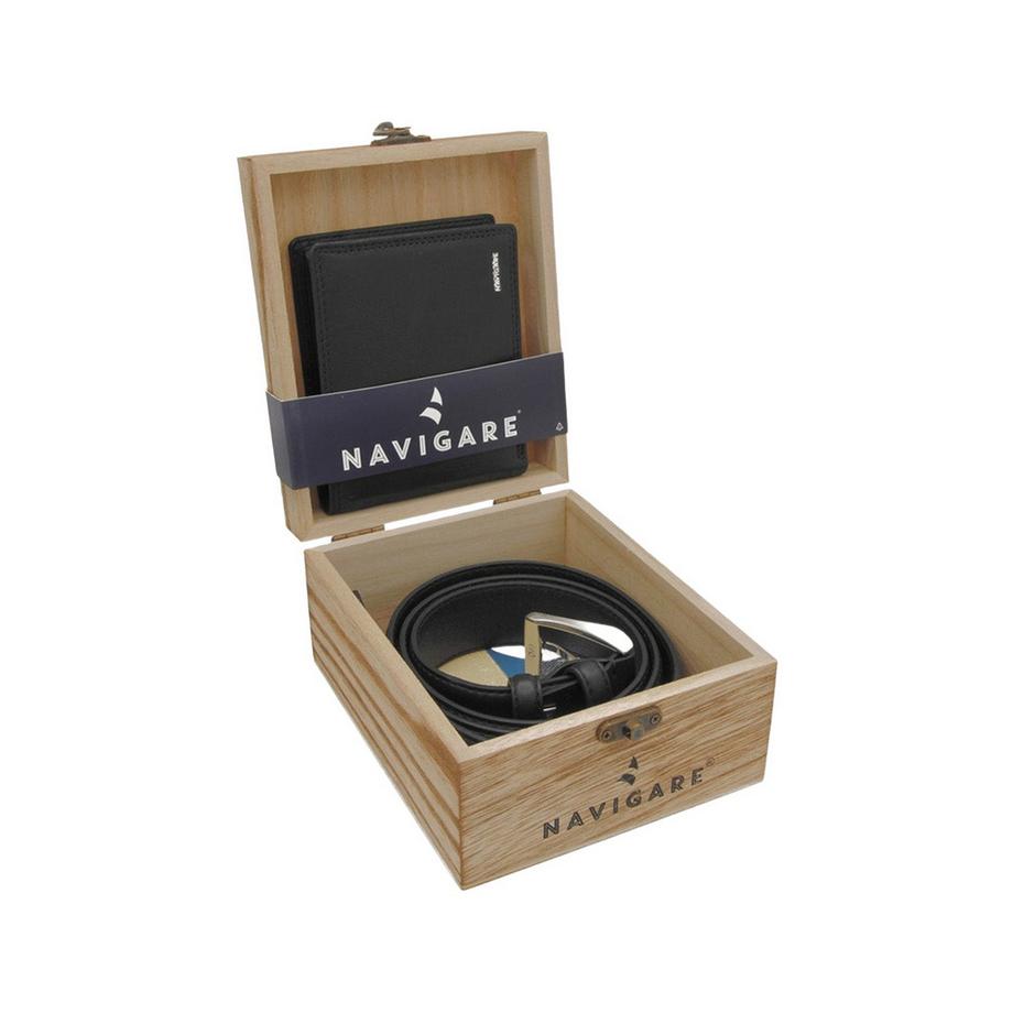 Navigare Ensemble portefeuille et ceinture  