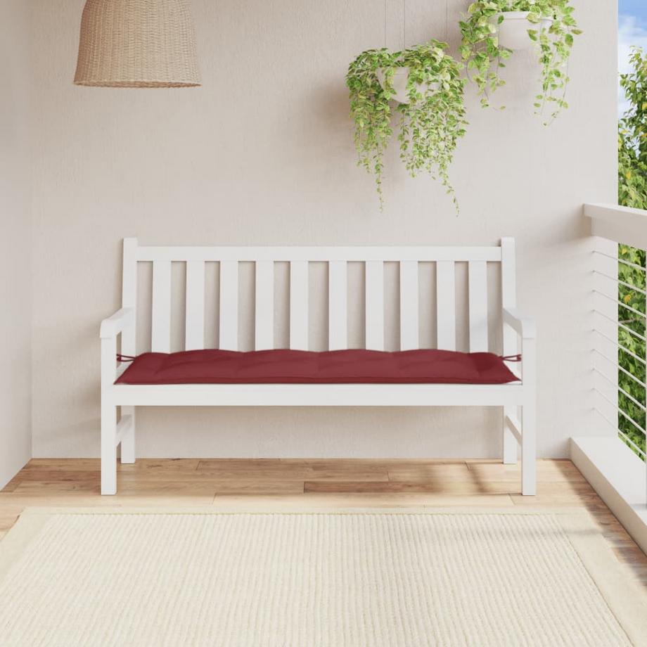 VidaXL Coussin de banc de jardin tissu  