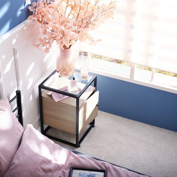 Tectake Table de chevet Dudley  