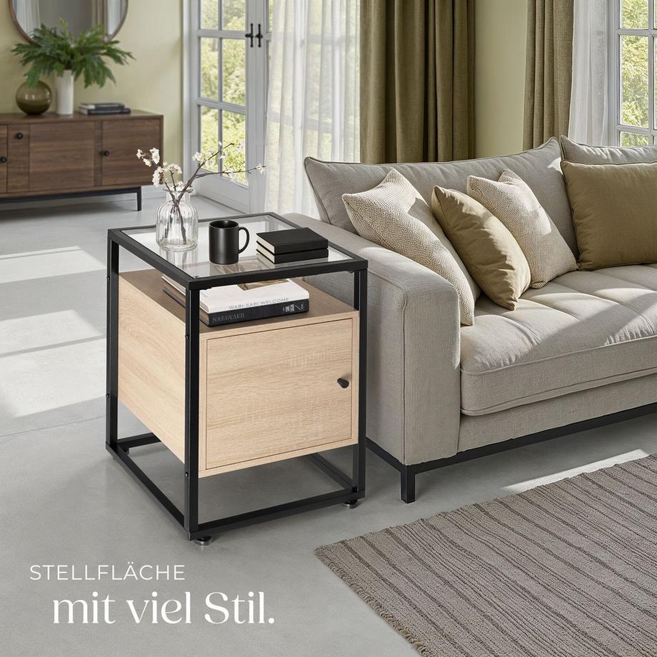 Tectake Nachttisch Dudley  