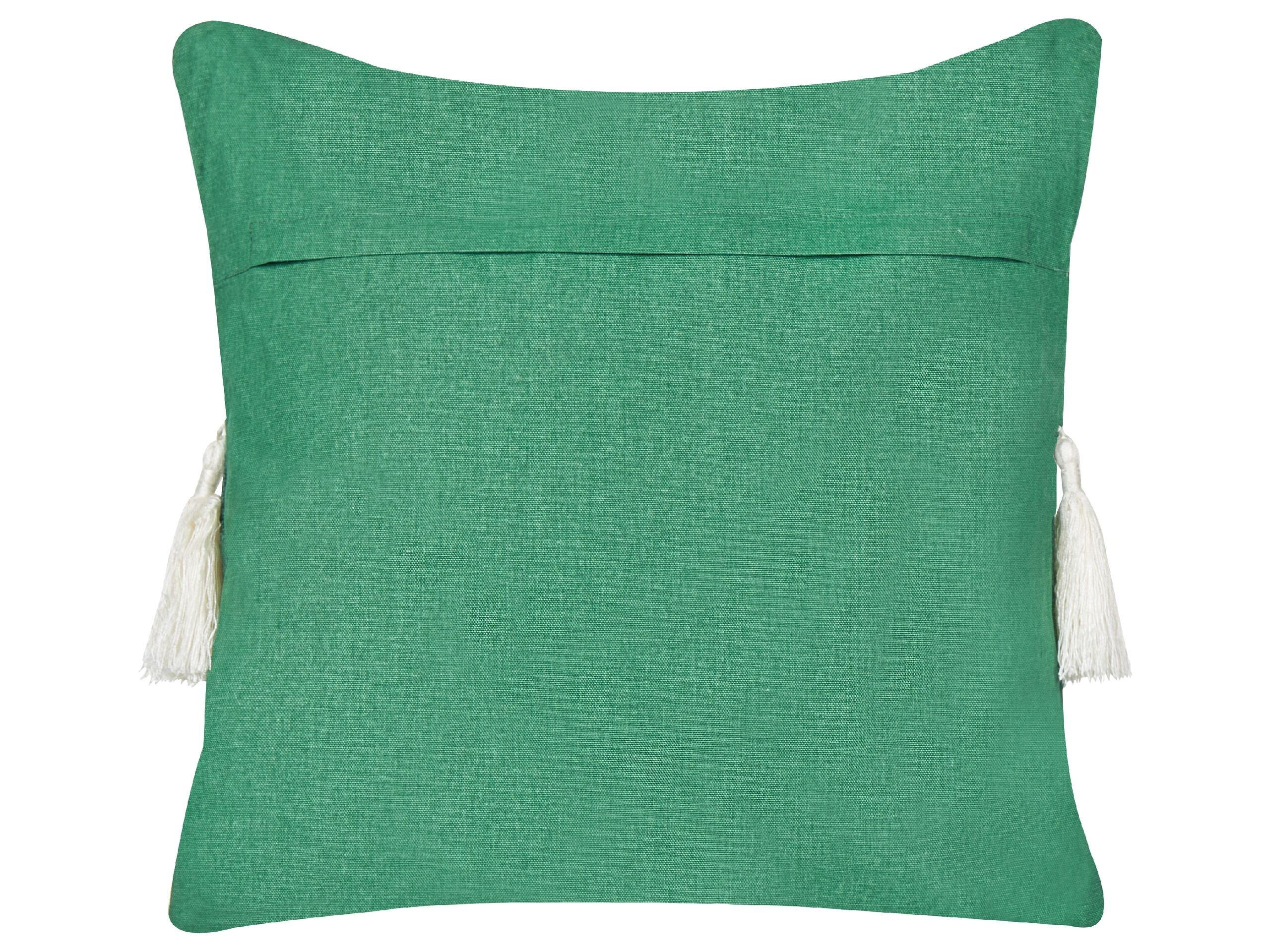 Beliani Coussin en Coton Moderne ELETTARIA  