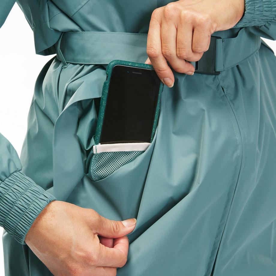 QUECHUA Raincut Lange Regenjacke  