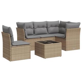 VidaXL Garten sofagarnitur poly-rattan  