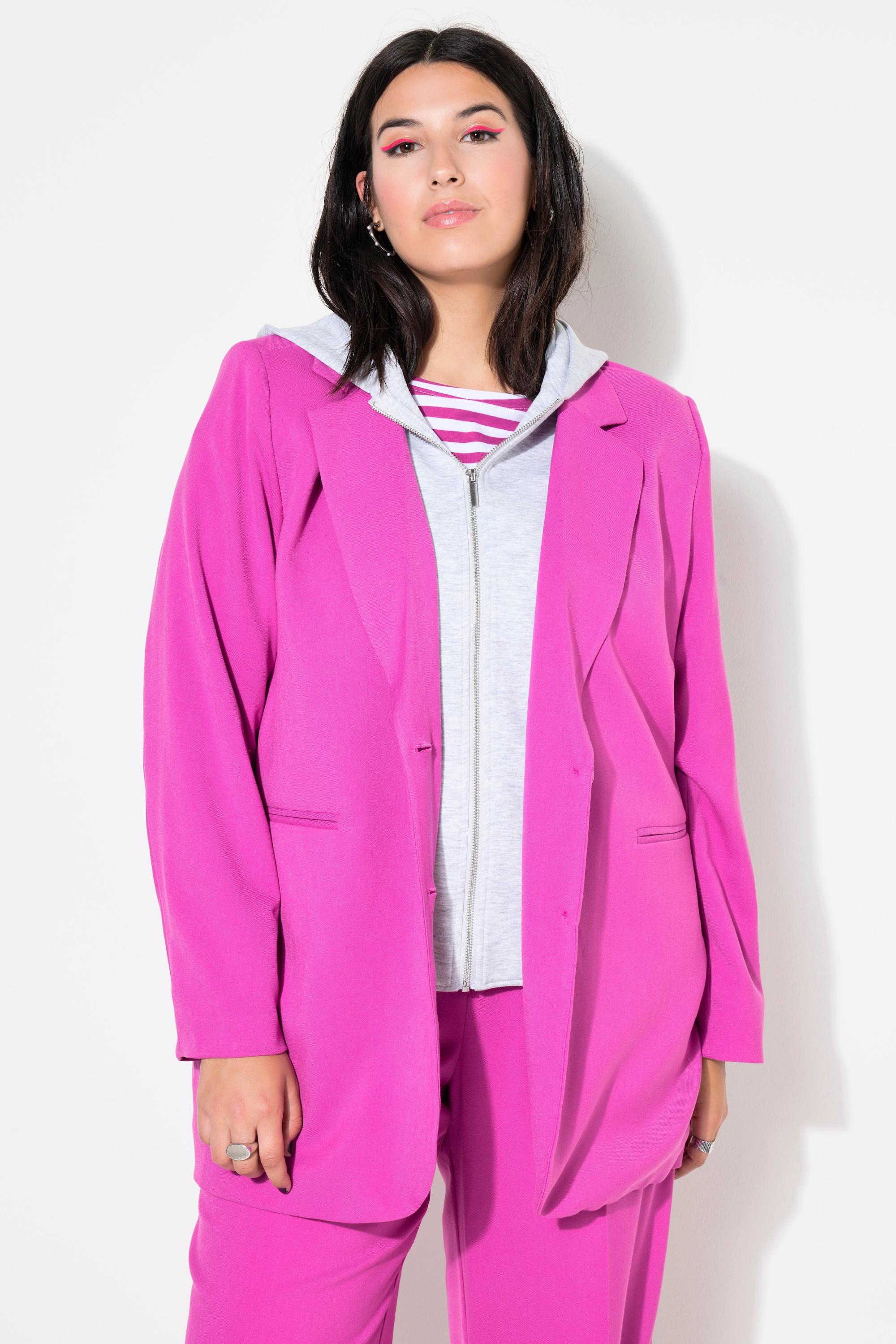 Studio Untold  Blazer oversize à capuche, doublure intégrale 