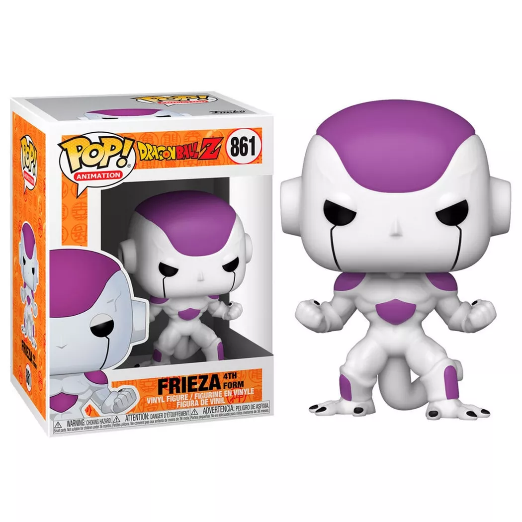 Figura Funko Pop! Bola de Dragón Z Freezer 4ª forma Modelo 861 | 48601 -  Original - Figuras Miniaturas Coleccionables Para Exhibición - Idea De Regalo - Mercancía Oficial - Juguetes Para Niños Y