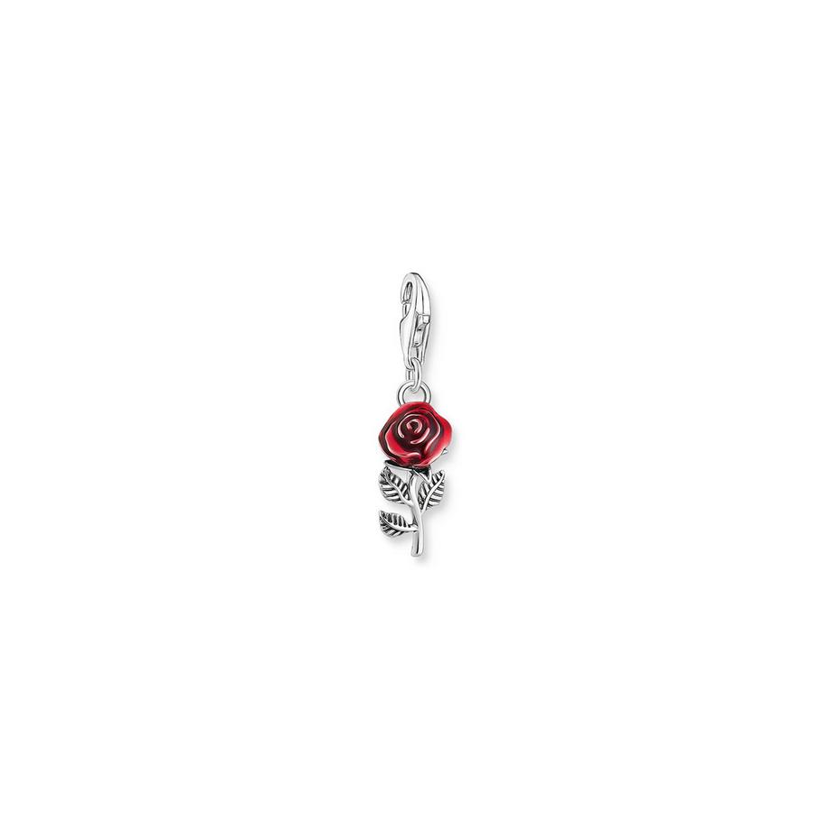 Pendentif Charm  rouge