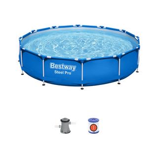 Bestway  Steel Pro Frame Pool Set 366x76cm ink. Filterpumpe 