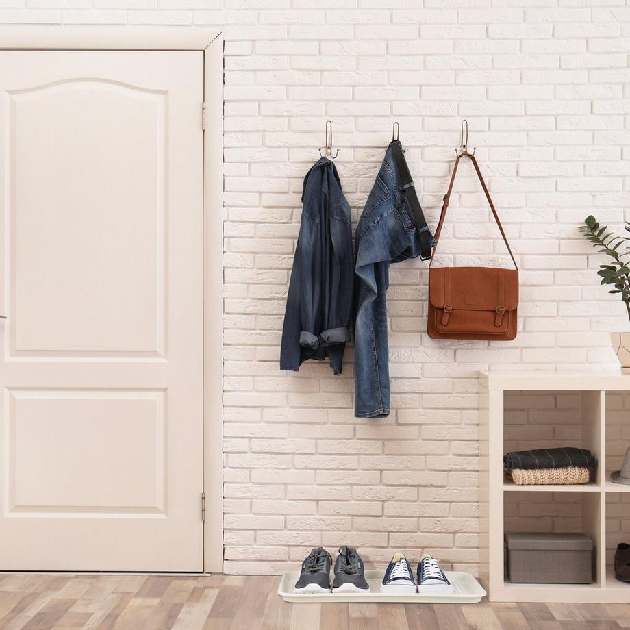 B2X  lot de 3 égouttoirs pour chaussures 60 x 40 cm 