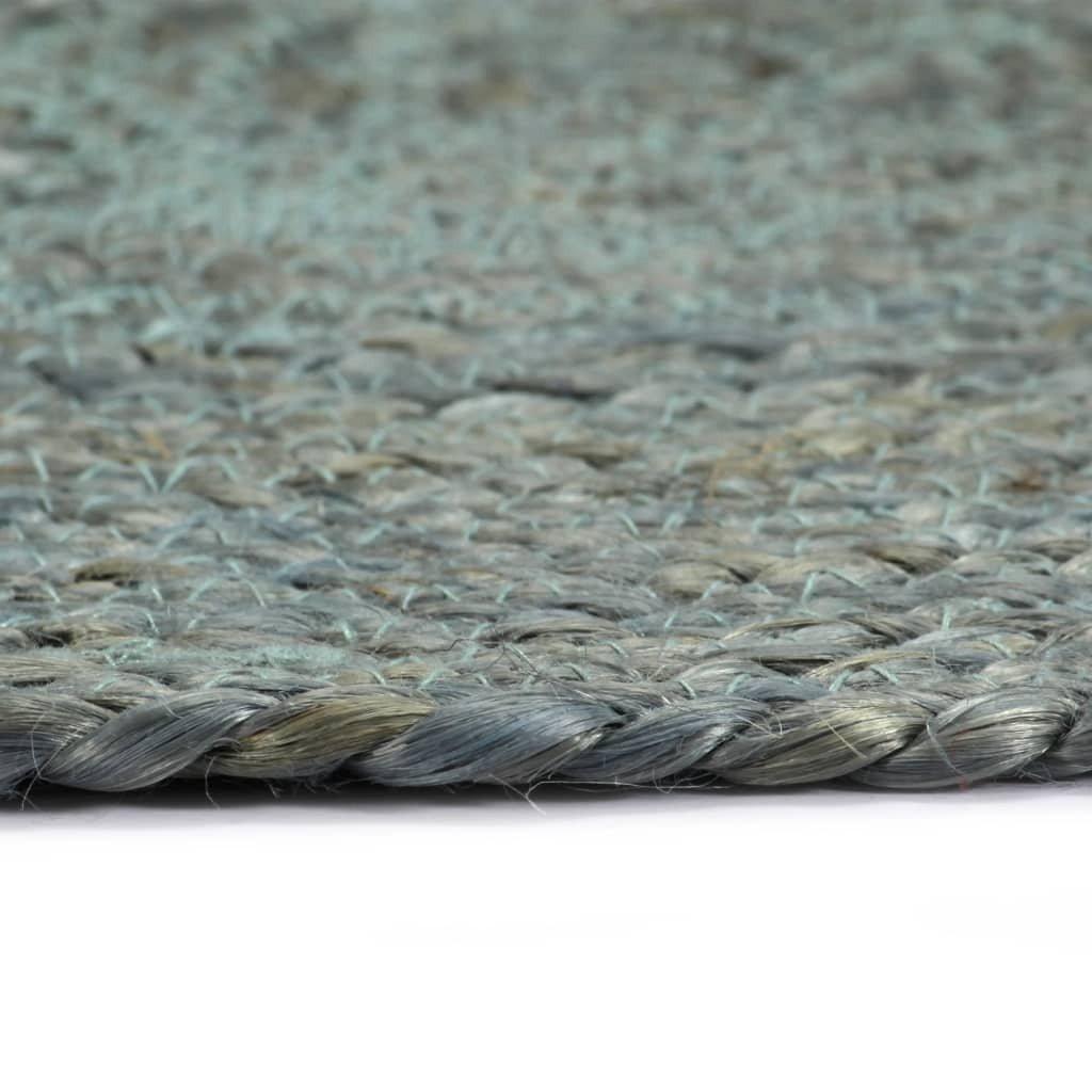 VidaXL Napperons  pcs rond jute jute  