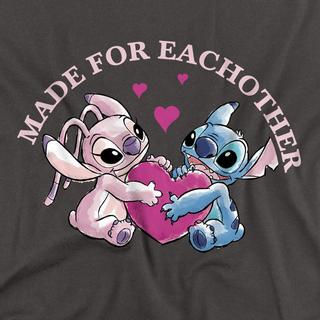 Lilo & Stitch Made For Each Other T-Shirt Vestibilità Regolare  
