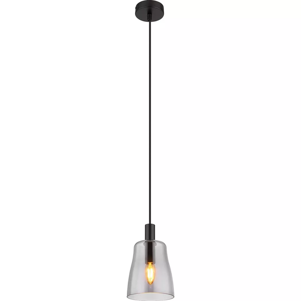 mutoni – Hängeleuchte Garri Metall matt 1xE14, One Size, Multicolor