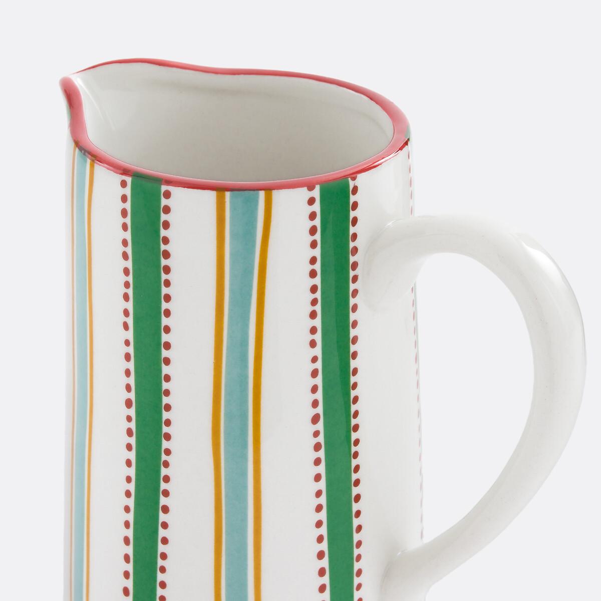 La Redoute Intérieurs Steingutkaraffe mit Motiven  