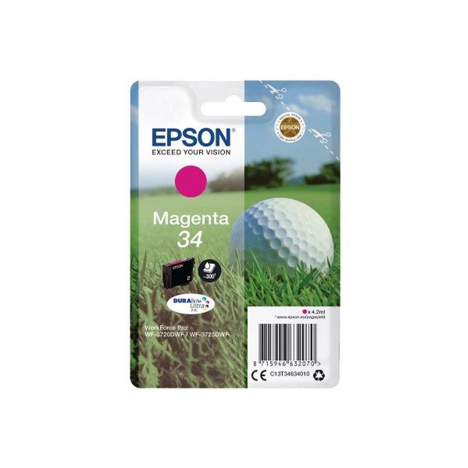 Golf ball Singlepack Magenta 34 DURABrite Ultra Ink