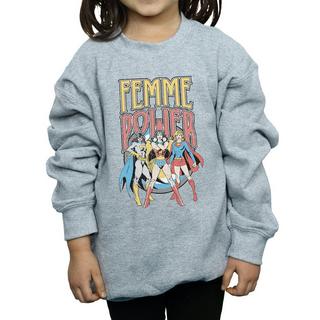 DC COMICS  Femme Power Sweatshirt 