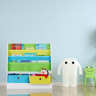 B2X Scaffale per bambini con 2 cassetti e 3 scomparti pensili  