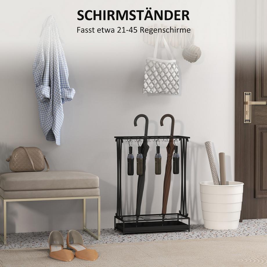 HOMCOM Schirmhalter  