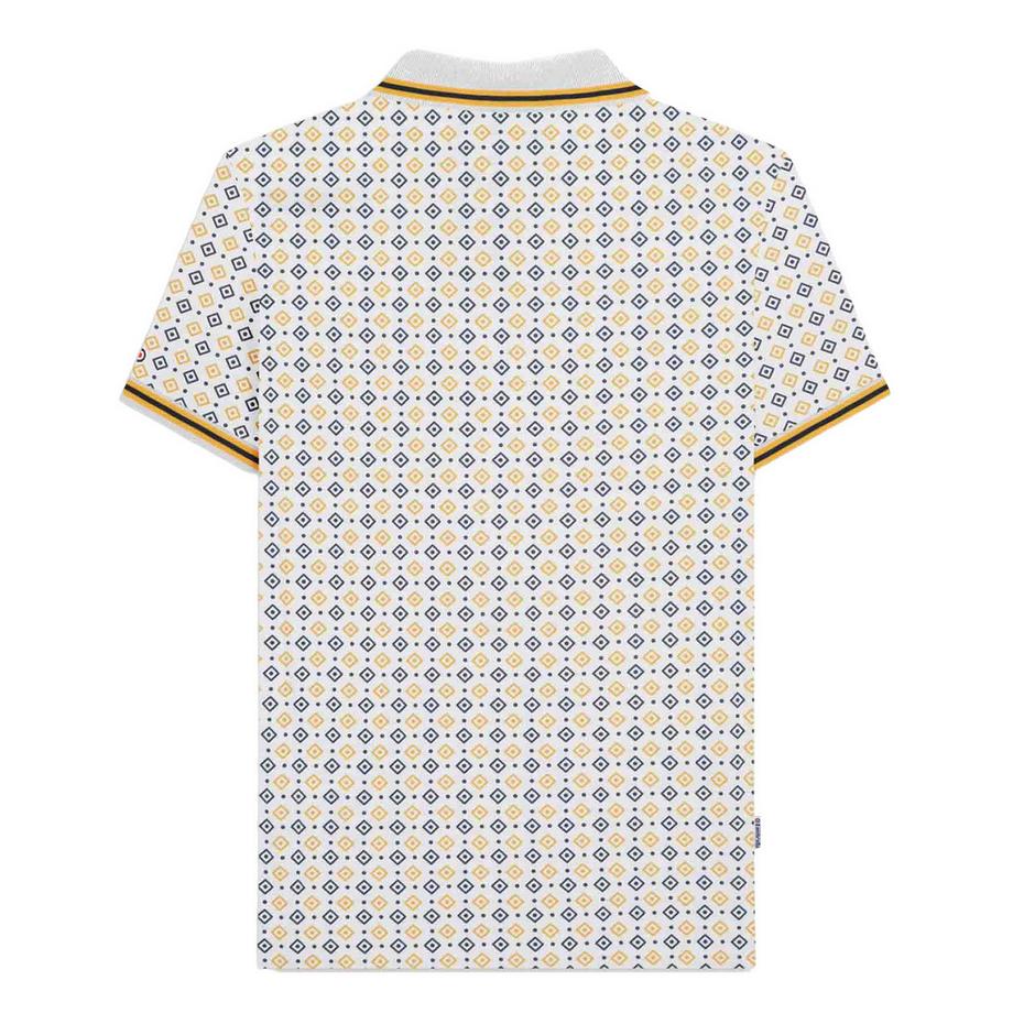 Lambretta Polo Ss25 à motif géométrique  