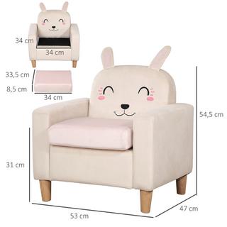 HOMCOM Kindersofa  