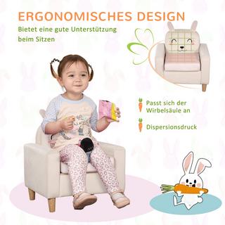 HOMCOM Canapé pour enfants  