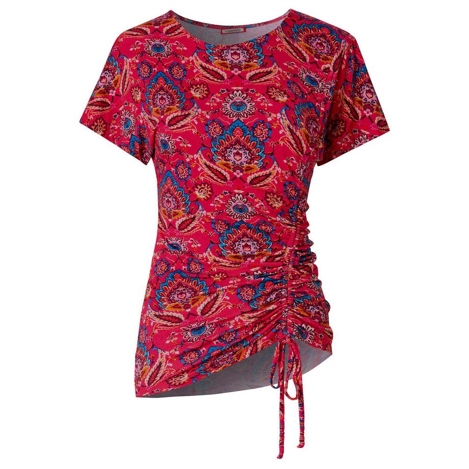 Joe Browns Top in Jersey Arricciature Laterali Motivo Mandala  