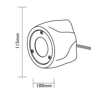 Luxform Außenlampe polyresin  