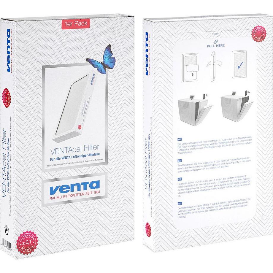 venta Filter ≥ 99.95%  