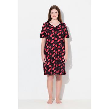 Bigshirt, cuori, girocollo / scollo tunica, mezza manica