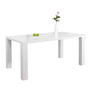 mutoni Tavolo da pranzo 120x80x76cm bianco  