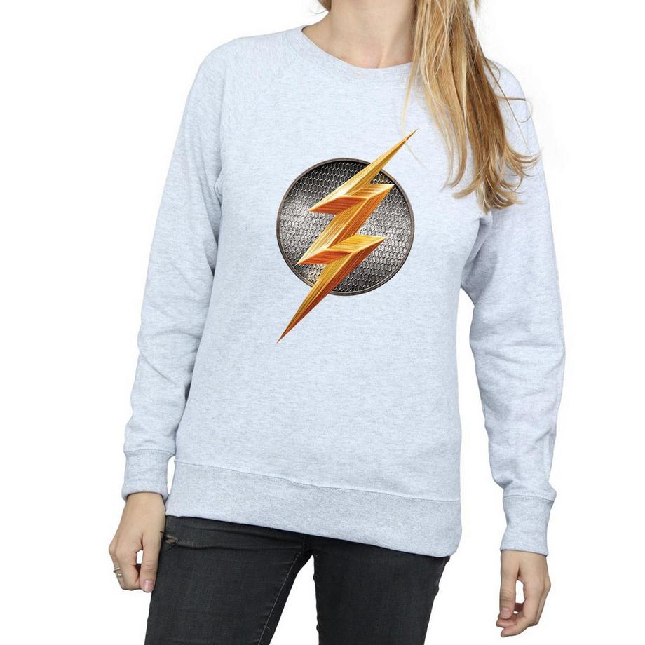 DC COMICS Justice League Flash Logo Sweatshirt  