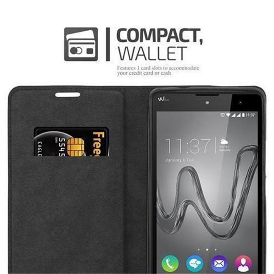 Cadorabo  Hülle für WIKO ROBBY Magnetverschluss, Kartenfach 