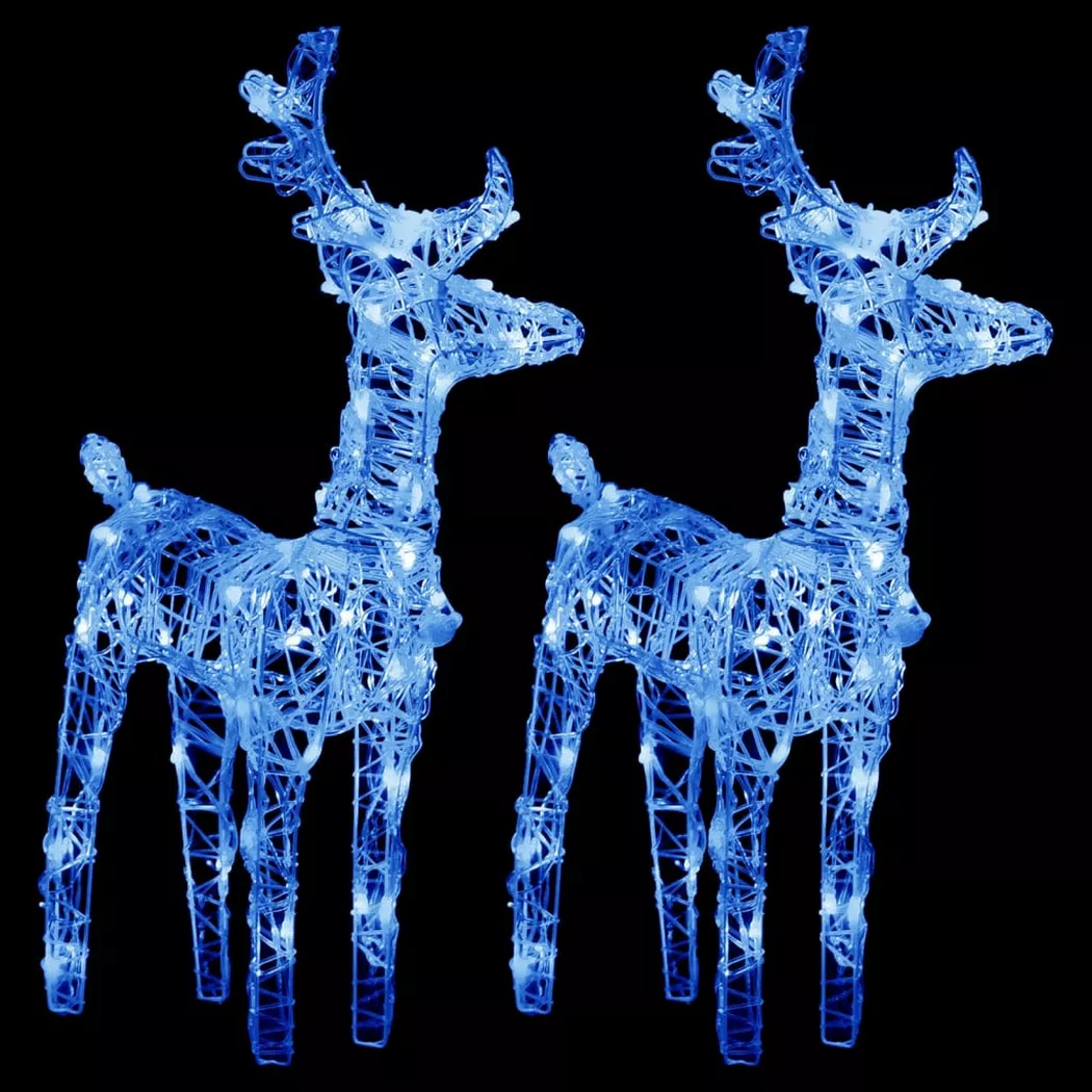VidaXL - Weihnachtsrentier, One Size, Blau