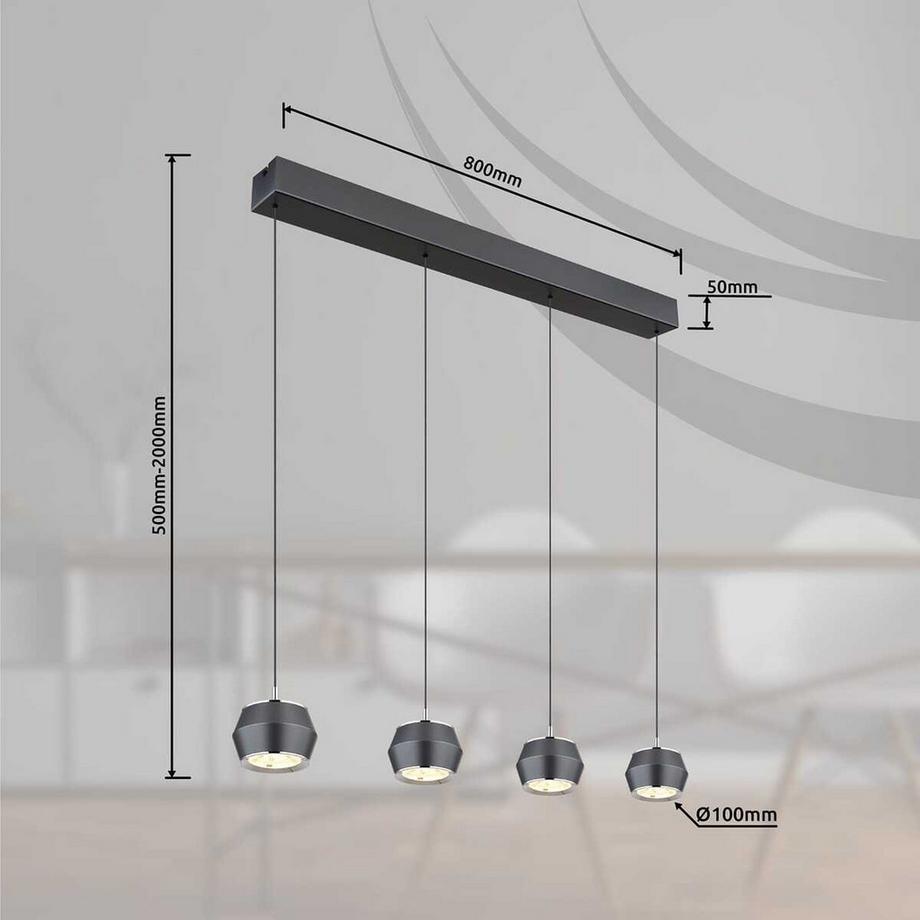 mutoni light Hängeleuchte Marthy LED  