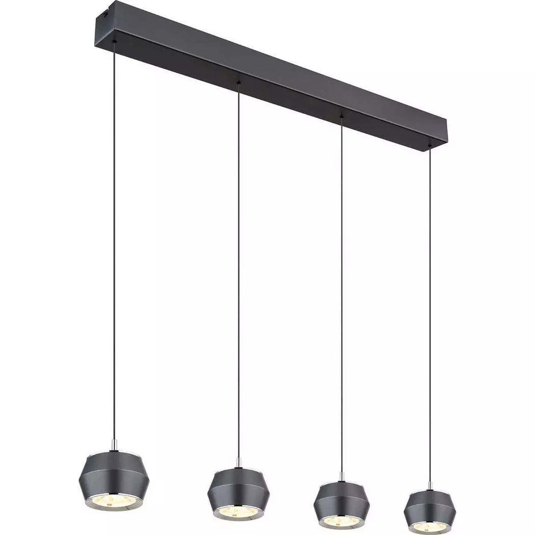 mutoni light – Hängeleuchte Marthy Metall matt LED 805, One Size