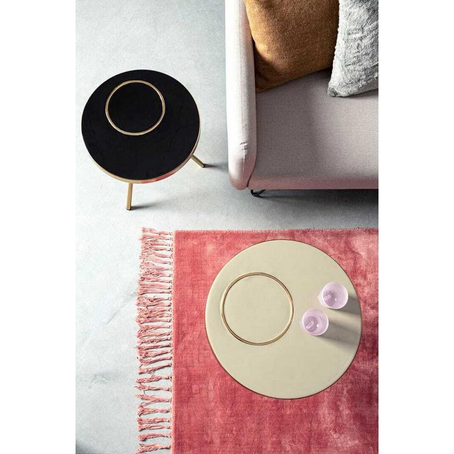 mutoni Tavolino Kesar Avorio rotondo 51  