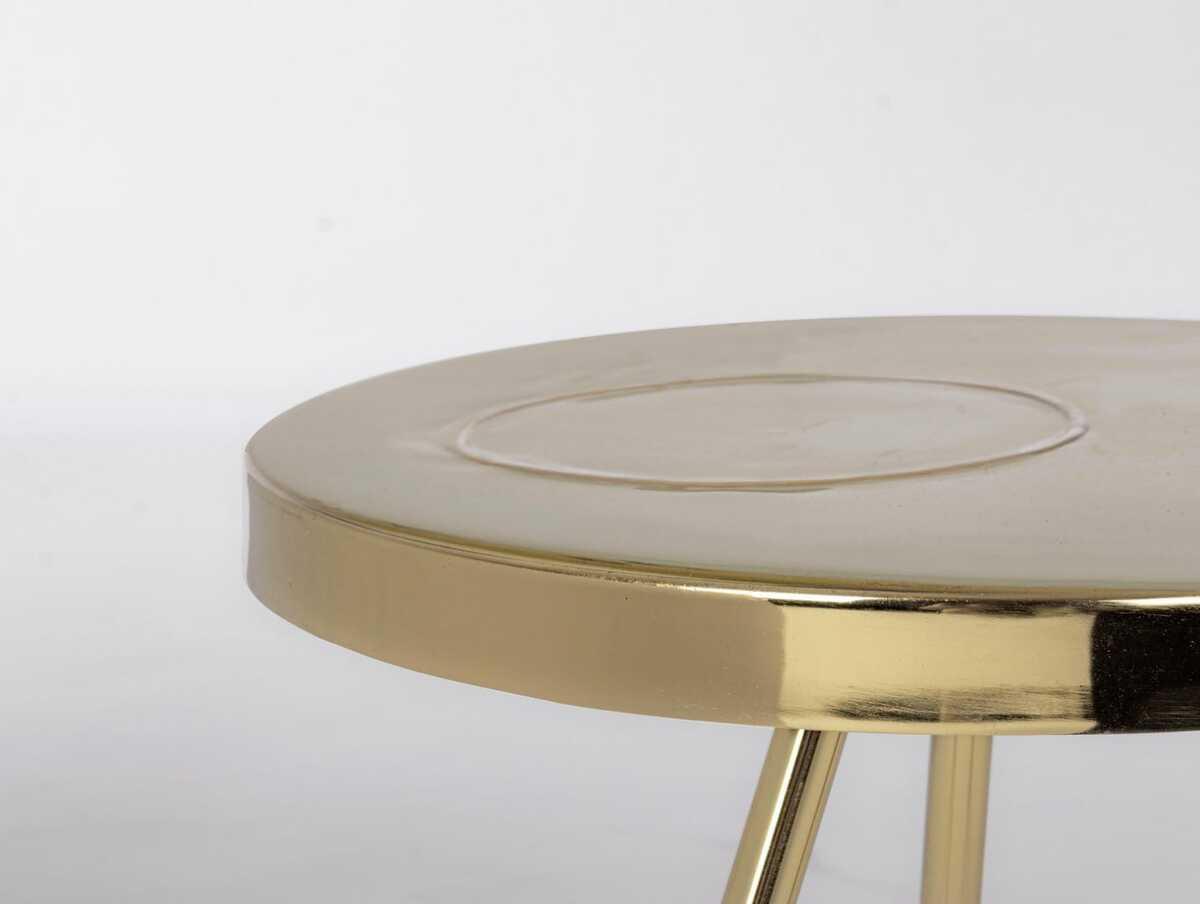 mutoni Beistelltisch Kesar Ivory rund 51  