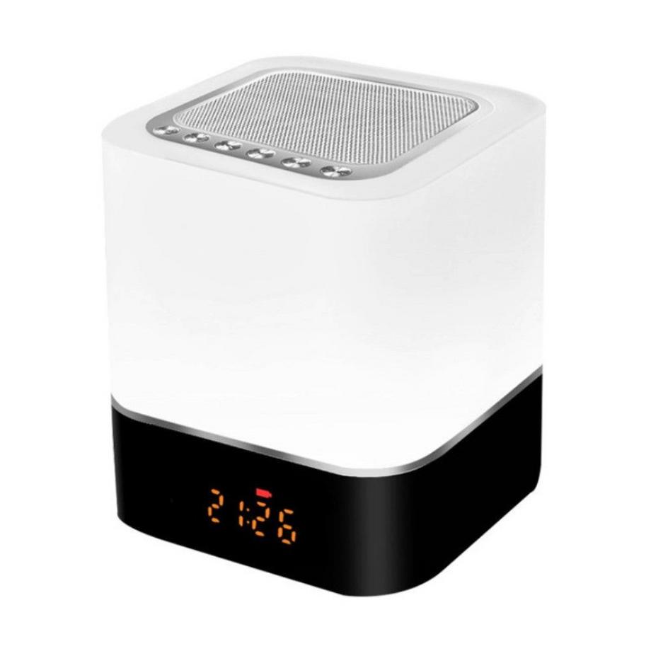 Cover-Discount  Bluetooth Speaker con sveglia e luce LED 