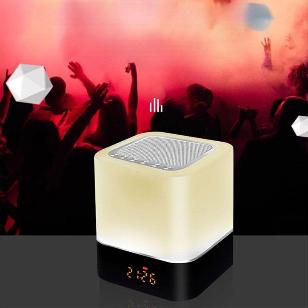 Cover-Discount  Bluetooth Speaker Mit Wecker Und LED-licht 