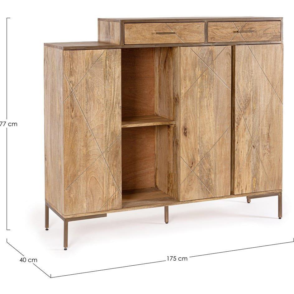 mutoni Credenza Jaidev 145x40x132  