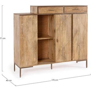 mutoni Highboard Jaidev 145x40x132  