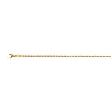 Collier Zopf Gelbgold 750, 1.7mm, 42cm