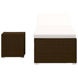 VidaXL Sonnenliege poly-rattan  