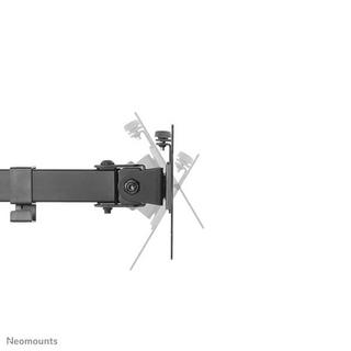 NewStar  3fach Monitor-Tischhalterung 33,0 cm (13) - 68,6 cm (27) Schwarz Neigbar, Rotierb 