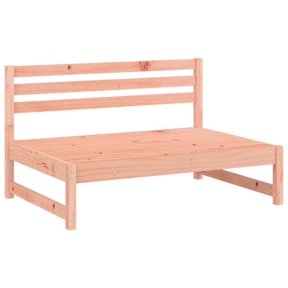 VidaXL Canapé central de jardin bois  
